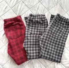 UNIQLO フリースレギンス 120 3点セット