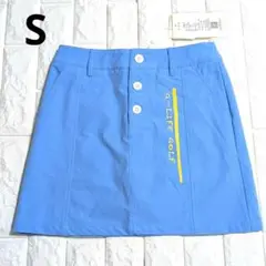 新品未使用タグ付き　ゴルフパンツスカート　S　レディース　ライトブルー　水色