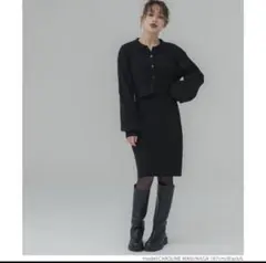 cocaセットアップ　ワンピース　カーディガンセット　M