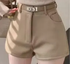 ハイウエストショートパンツ　ケリーベルト