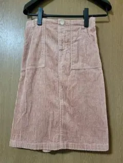 コーデュロイスカート