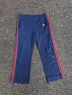 adidas atp トラックパンツ POST JUNK / 80's ADIDAS ATP ブラック×レッド トラックパンツ [M]