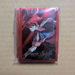 バトルスピリッツ　馬神弾　赤　バンダイ　スリーブ