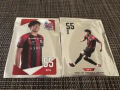 【宮大樹選手】北海道コンサドーレ札幌　クリアカード（2枚セット）