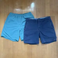 グリーン ショートパンツ