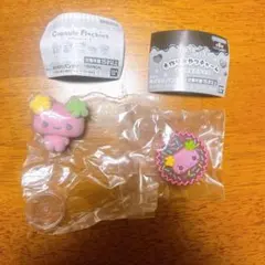 たまごっち　手作りおやつチャーム　カプセルフロッキーズ　ふらわっち　ガチャ