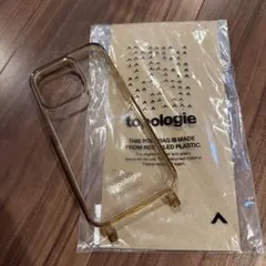 topologie クリアブラウン ソフトケース 15pro
