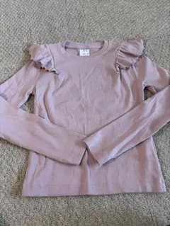 ZARA フリル付き長袖カットソー 9-10歳
