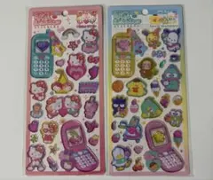 平成はっぴーフォン　キティ　レアシール　ボンボンドロップシール　サンリオ