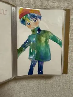 水彩画 アナログイラスト 原画