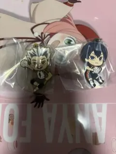 ハイキュー　めじるしガチャマスコット　木兎光太郎　影山飛雄