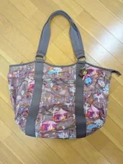 レスポートサック バッグ　イッツアスモールワールド　ディズニーコラボ