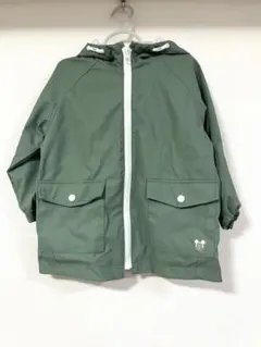 【美品】ZARA キッズ　レインコート　マウンテンパーカー　ミッキーマウス