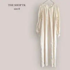 【ザショップティーケー】✨美品✨ストライプワンピース　ゆったり マキシ丈