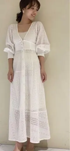 フーズフーチコ レースワンピース