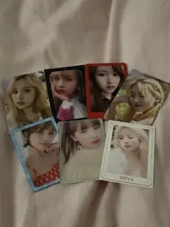 Twiceミナアルバムトレカ7枚セットおまけ付
