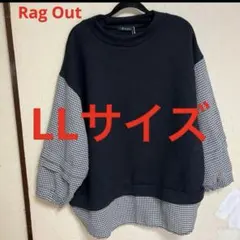 ニット セーター カットソー トップス 大きいサイズ Rag Out