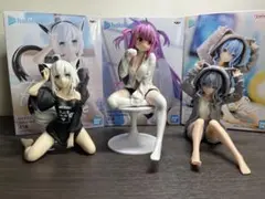 hololiveフィギュアRelaxTime 白上フブキ 湊あくあ 星街すいせい