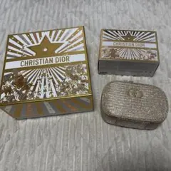 DIOR ホリデーコフレポーチと空箱のセット