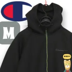 Champion チャンピオン　テックウィーブ　ブラック フルジップパーカー