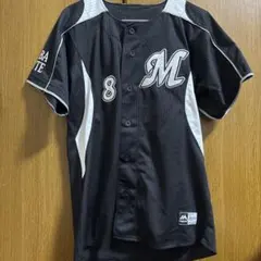 千葉ロッテマリーンズ 中村奨吾 ビジターユニフォーム 8 千葉ロッテマリーンズ 中村奨吾選手 背番号8ビジターオフィシャル