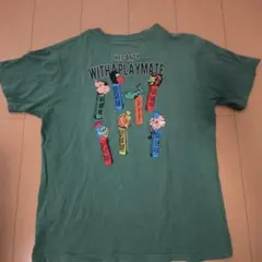 PEZ グリーン Tシャツ キャラクター