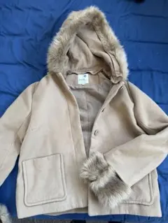 earth music&ecology キャメル ダッフルコート