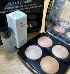 シャネル　ジュードゥルミエール　アイシャドウ　ハイライター　サンプル付き