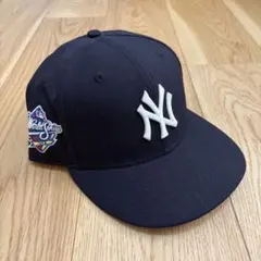 NEW ERA 59FIFTY ヤンキース つば裏パープル 7 1/2 美品