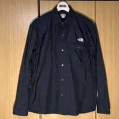 THE NORTH FACE 長袖シャツ　ノースフェイス ヌプシシャツ 黒 01