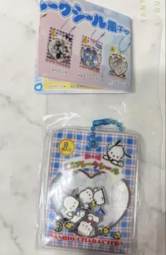 サンリオキャラクターズ シャカシャカフレークシール風チャーム ポチャッコ