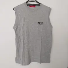 バドワイザー　Budweiser グレー ノースリーブ M
