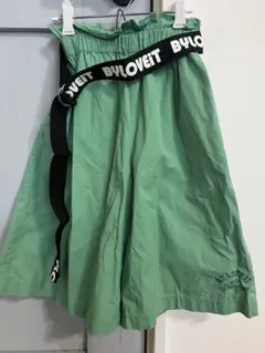 バイラビット　ベルト付き　ワイドパンツ