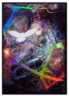 遊戯王 閃刀姫＝ロゼ スリーブ 60枚 63x90 ホロ加工