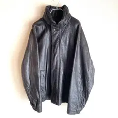 中綿 レザージャケット