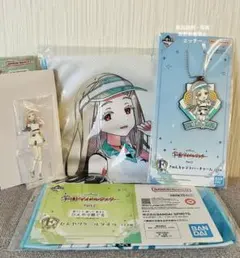 学マス一番くじ 篠澤広　E賞タオル　H賞アクリルスタンド　F賞ラバーキーホルダー