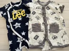 Buddy Lee 星柄ロンパース 2点セット