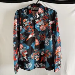 カラフルプリントシャツ XL