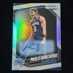Paolo Banchero バンケロ Prizm Silver Auto 直筆