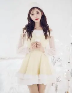 【Sugar】クリスマス・サンタ・S サイズ／イエロークリーム色