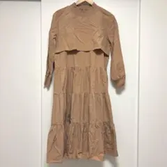 ABITOKYO アビトーキョーワンピース ピンクベージュ