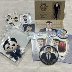 毛利小五郎 名探偵コナン アクリルコースター ステッカー 缶バッジ ぬいぐるみ