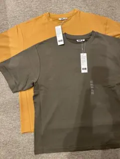【新品】ユニクロU エアリズムコットン オーバーサイズ Tシャツ 2枚 3XL