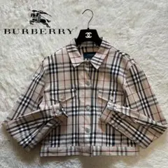 バーバリー ジャケット ノバチェック カバーオール Gジャン L ベージュ 2026年最新】BURBERRY レディース Gジャン・デニムジャケット
