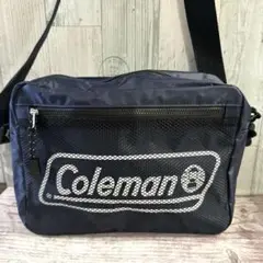ムック本　Coleman コールマン　ネイビー ショルダーバッグ