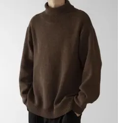 【未使用】RUUBON relax turtle neck knit