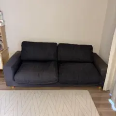 直接取りに来てくださるかたは¥1000 です！ソファ グレー ファブリック