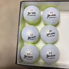 Srixon Z-STAR XV ゴルフボール 6個入り