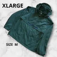 【美品】XLARGE EMBROIDEREDナイロンアノラックジャケットM