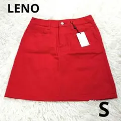 2026年最新】LENO カラー：レッド系 レディース ミニスカート その他の